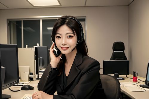 電腦女性客服人物肖像攝影 專業形象與情感傳遞